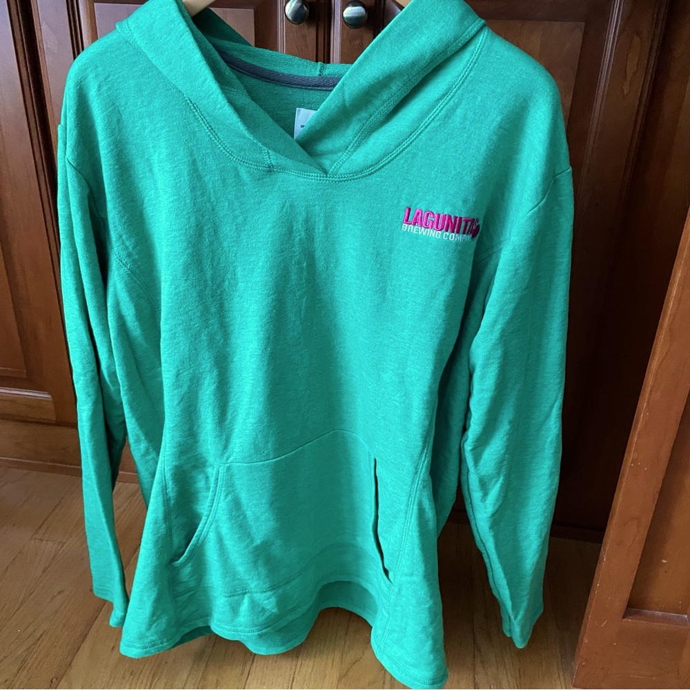 Lagunitas Brewing Company Ladies Hooded Style Loose Bottom Tunic Top - XL